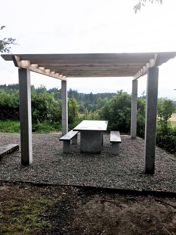 coin à manger extérieur
