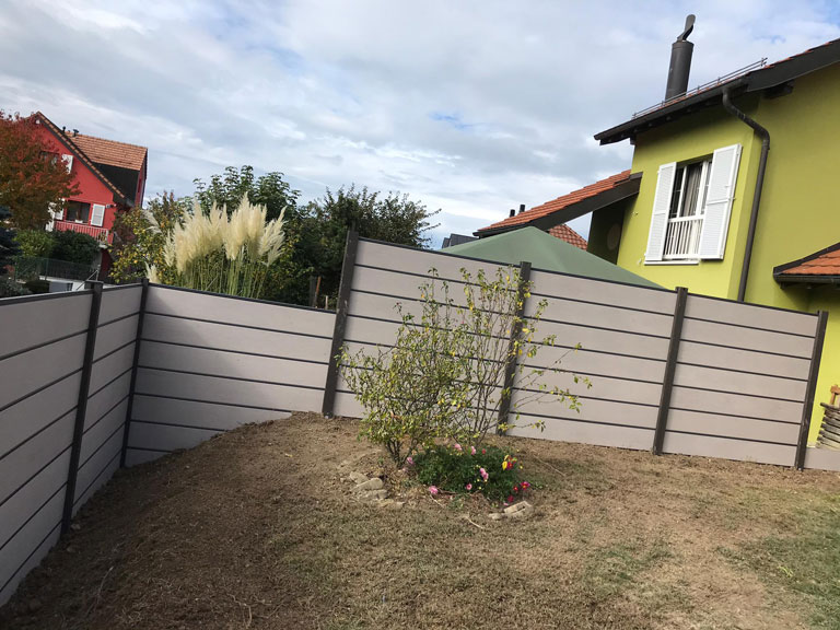 travaux palissade de jardin