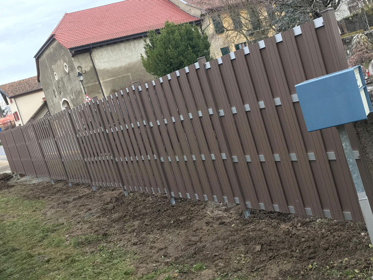 travaux palissade de jardin